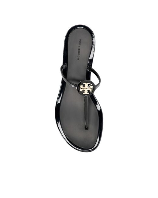 Tory Burch Brown Mini Miller Jelly Sandals
