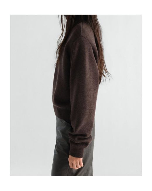 Lemaire Black Short Sweater