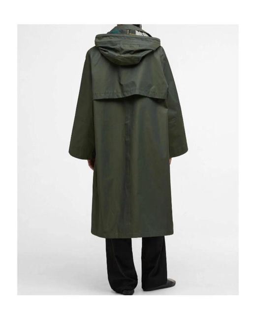 Barbour Green Maude Waterproof Jacket