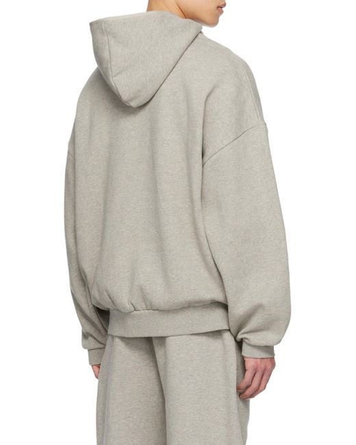 Fear Of God Gray Pullover Hoodie for men