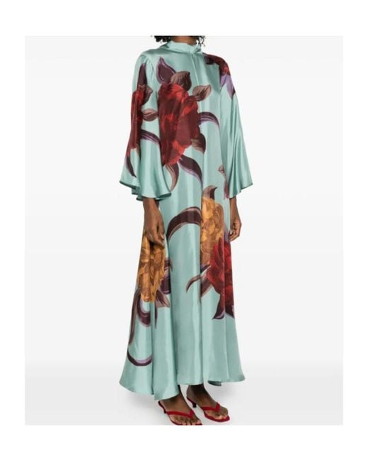 LaDoubleJ White Oversize Printed Dress