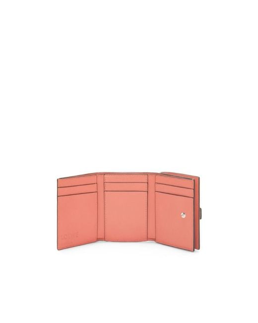 Loewe White Trifold Wallet