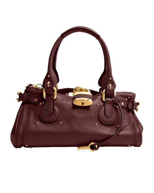Chloé Red Paddington Small Handbag