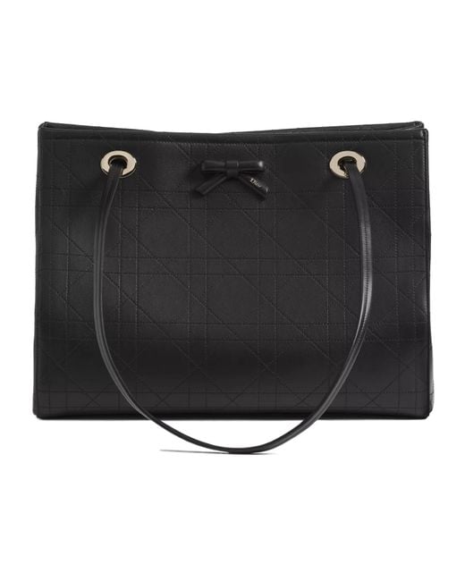 Dior Black Medium Promenade Shopping Bag