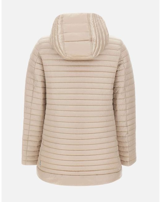 Save The Duck Natural Iris 22 Hooded Padded Coat