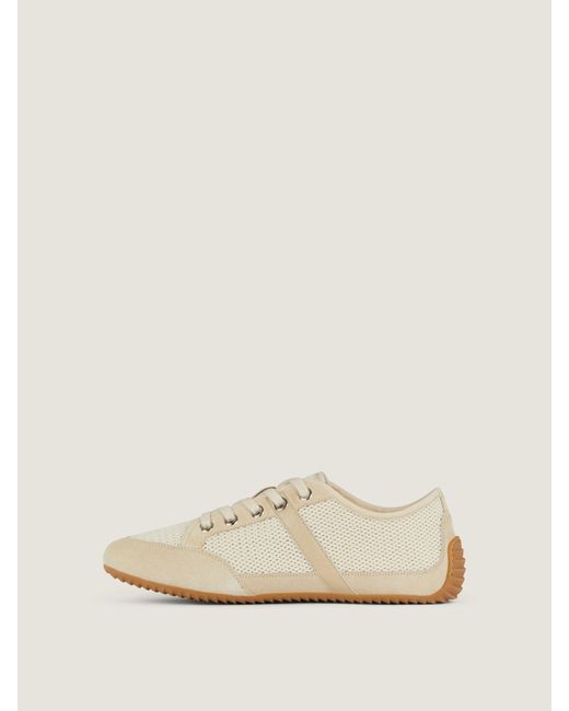 Givenchy White Mesh Slim Sneakers