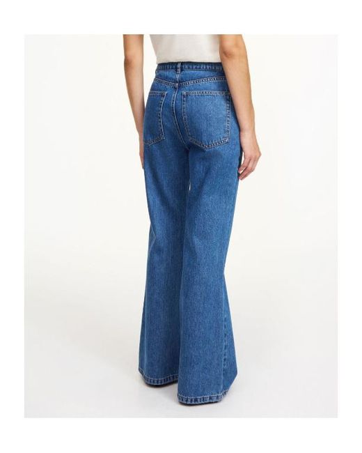 By Malene Birger Blue Houston Flare Jeans