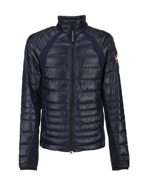 Canada Goose Blue Quilted-Finish Down Jacket for men