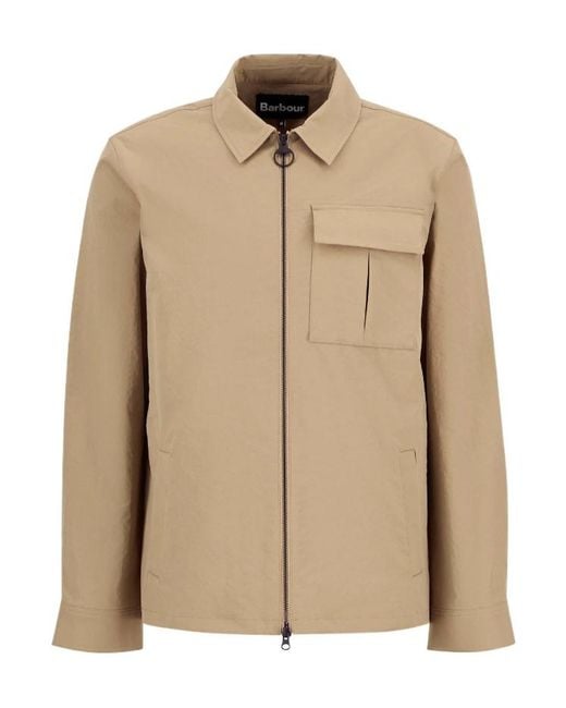 Barbour Natural Shirt-Style Casual Jacket for men