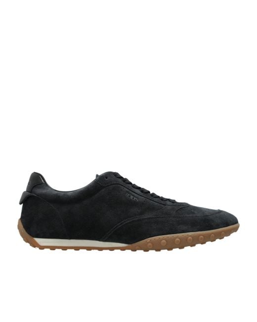 Tod's Black Lace-Up Sneakers for men