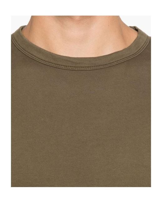 C P Company Green Lens Detailed Crewneck Sweatshirt for men