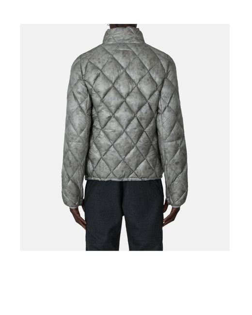 Roa Gray Diamond-Quilted Hooded Jacket for men