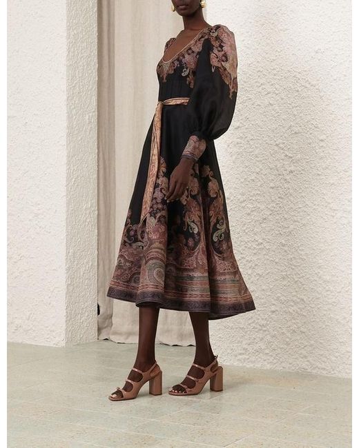 Zimmermann Black Dress