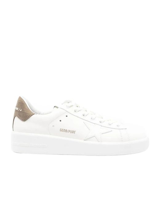 Golden Goose Deluxe Brand White Star-Detail Sneakers