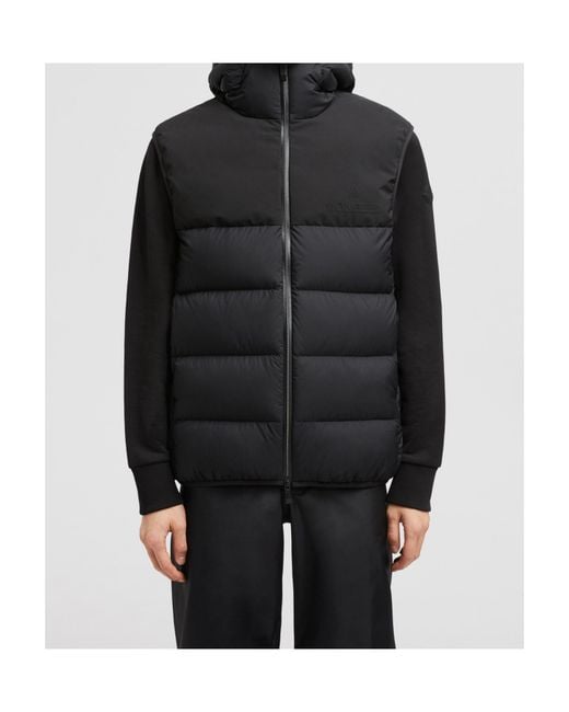 Moncler Black Bresse Down Vest for men