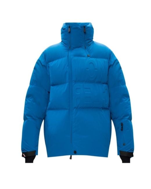 Moncler Blue Padded Down Jacket for men