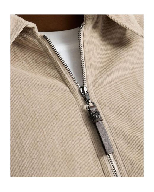 Brunello Cucinelli Natural Stretch-Cotton Corduroy Padded Jacket
