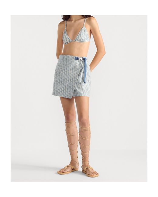 Dior Gray Iviera Bikini Top