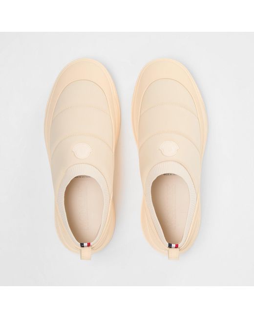 Moncler Natural Low-Top Sneaker for men