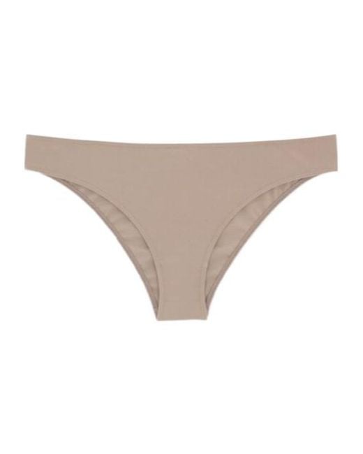 Saint Laurent Natural Hipster Bikini Bottoms
