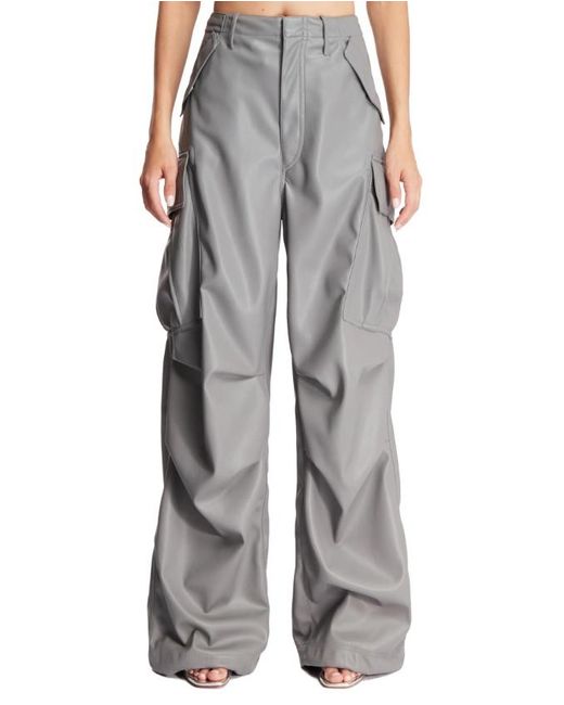 DARKPARK Gray Wide-Leg Work Pants