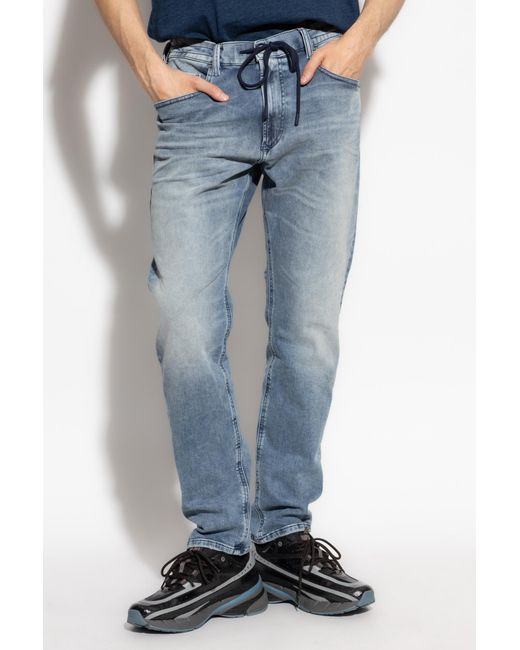 DIESEL Blue 2032 D-Krooley-B-Jogg Jeans for men