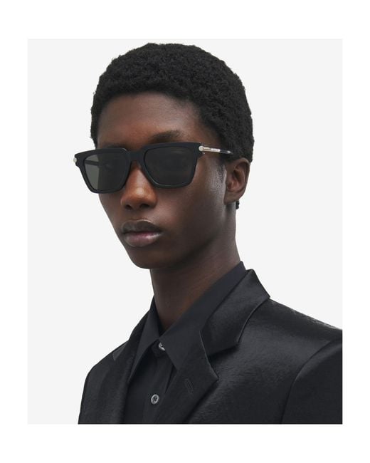 McQueen Multicolor Eyewear T-Bar Icon Square Frame Sunglasses for men