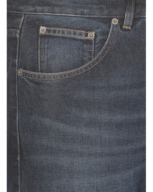 Dondup Blue Dian Carrot Fit Jeans for men