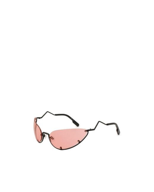 KENZO Pink Logo Sunglasses
