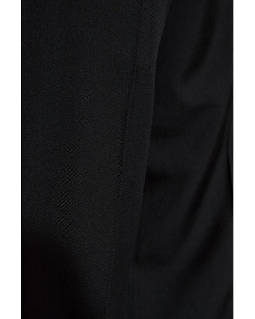 Balenciaga Black Wide-Leg Trousers