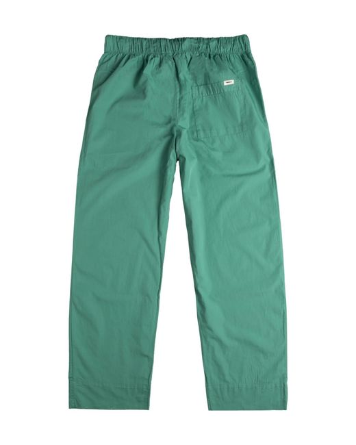 Tekla Green Drawstring Pajama Pants for men