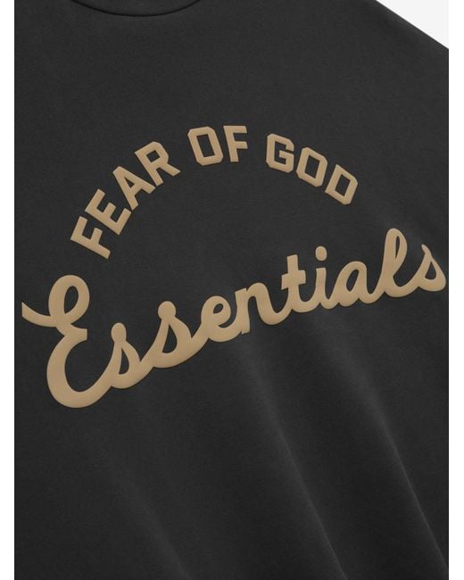 Fear Of God Black Training 90S Crewneck Sweatwshirt for men