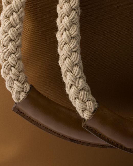 Prada Brown Re-Nylon Small Bucket Bag