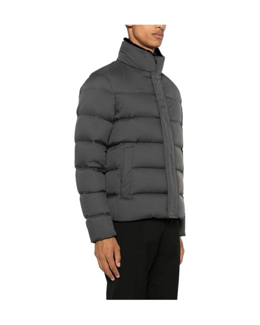 Herno Gray Down Jackets for men
