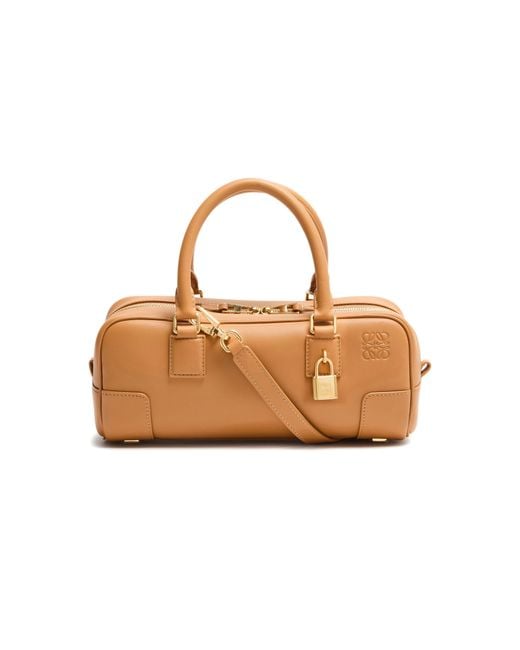 Loewe Brown Amazona 23 Cropped Bag
