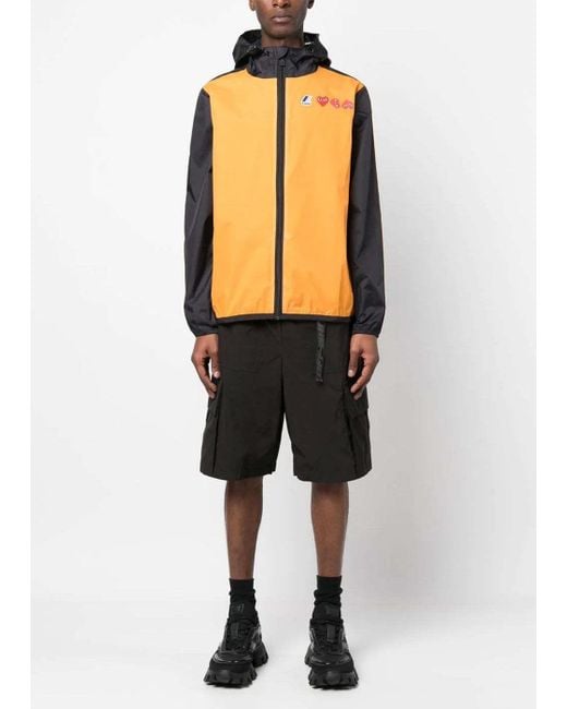 COMME DES GARÇONS PLAY Orange K-Way Casual Jacket for men
