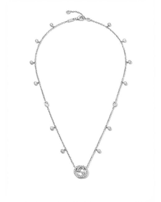 Gucci Multicolor Interlock G Necklace