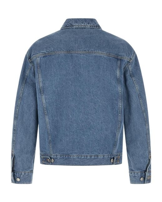 Dries Van Noten Blue Vuskin Den Jacket for men