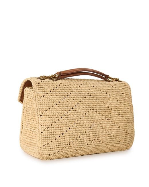 Saint Laurent Metallic Solid Color Shoulder Bag