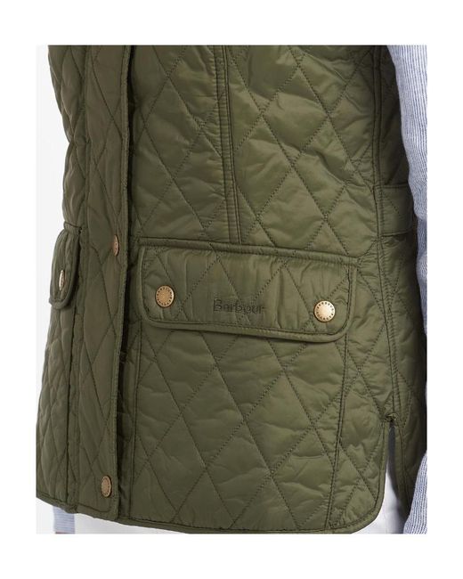 Barbour Green Logo Vest