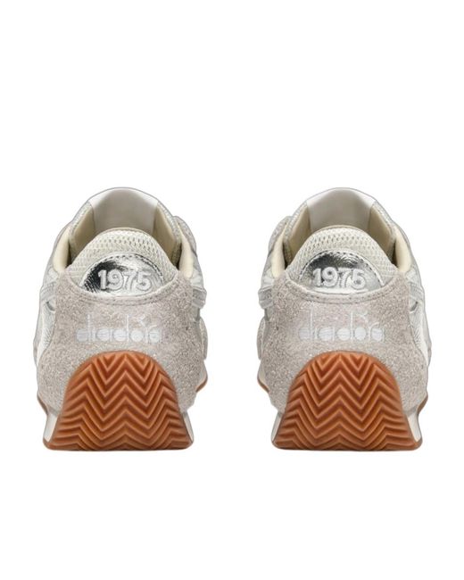 Diadora White Equipe Revenge Sneakers