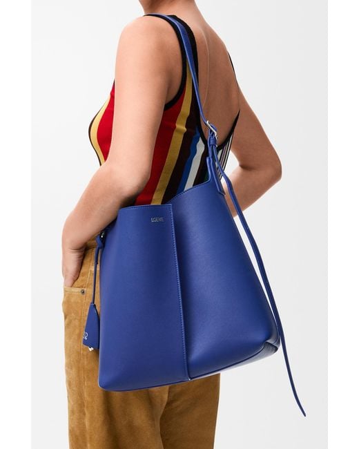 Loewe Blue Medium Bilbao Shoulder Bag