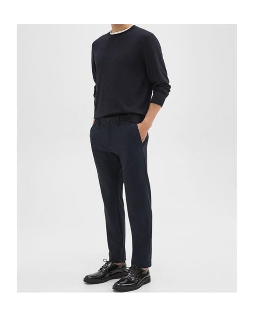 Theory Blue Precision Ponte Zaine Pants for men