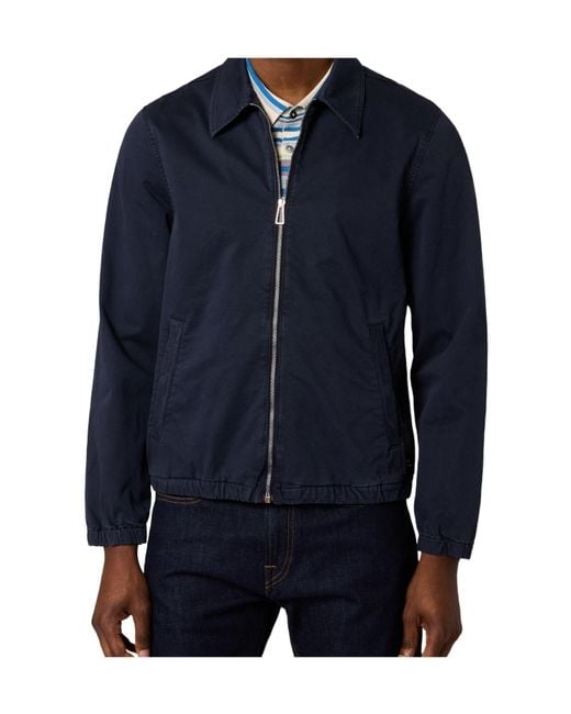 Paul Smith Blue Collared Jacket for men