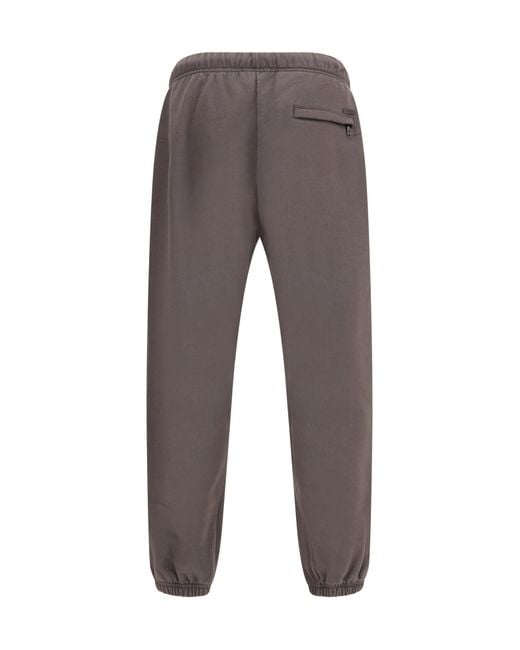 Dolce & Gabbana Gray Elastic Waist Track Pants for men