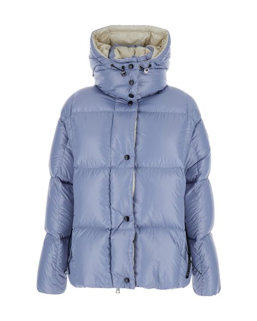 Moncler Gray Parana Hooded Down Jacket