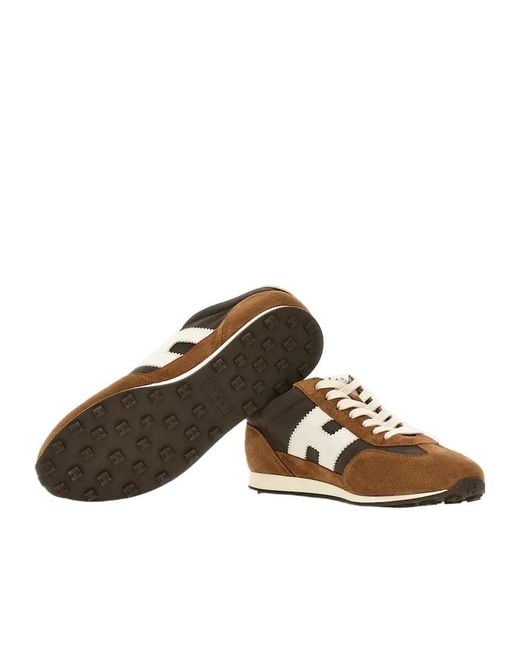 Hogan Brown Sneakers Athletic for men