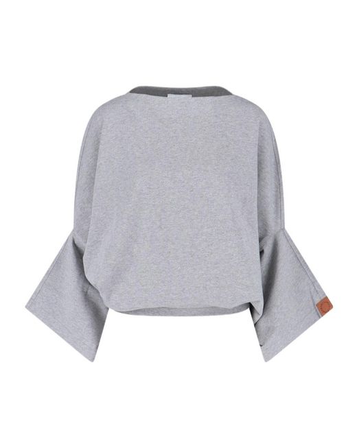 Stella McCartney Gray Crewneck T-Shirt