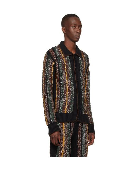 Amiri Black Logo Knitted Sweater for men