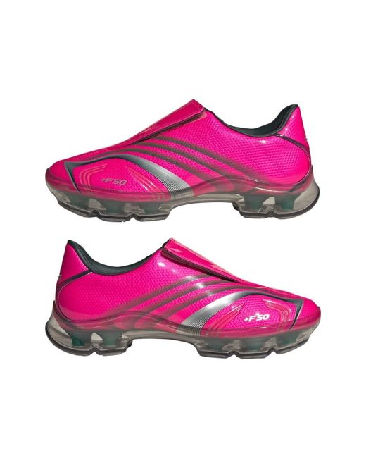 Adidas Originals Pink F50 Walkable Slip-On Sneakers